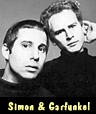 Singing musical duo Simon and Garfunkel