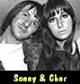 Singing musical duo Sonny and Cher
