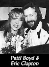 Patti Boyd and Eric Clapton