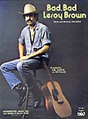 Bad, Bad Leroy Brown by Jim Croce sheet music cover