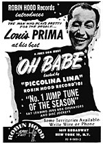 Louis Prima - Oh Babe!