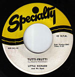 Little Richard - Tutti-Frutti vinyl record lable