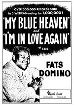 My Blue Heaven - Fats Domino - Ad