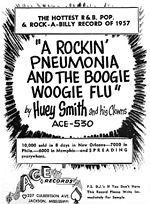 Rocking Pneumonia & the Boogie Woogie Flu - Ad