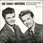 Everly Brothers - Wake Up Little Susie single sleve