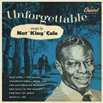 Unforgettable by Nat King Cole 45 rpm single sleeve