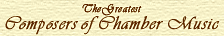 composers of chamber music