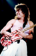 rock guitarist Eddie Van Halen