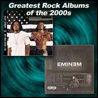 album covers Stankonia and The Marshall Mathers LP