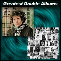 album covers Blonde On Blonde and Exile On Main St.
