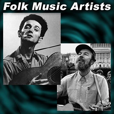 Woody Guthrie and Pete Seeger