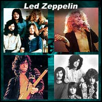 English rock music band "Led Zeppelin"