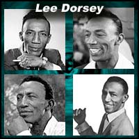 Four pictures of R&B singer Lee Dorsey