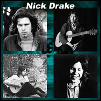 Four pictures of Nick Drake