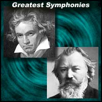 Ludwig van Beethoven and Johannes Brahms