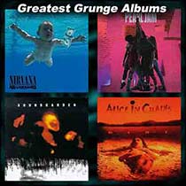Grunge rock bands Nirvana and Soundgarden