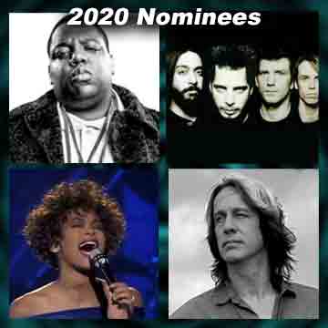 The Notorious B.I.G, Whitney Houston, Soundgarden, Todd Rundgren