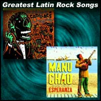 Los Fabulosos Cadillacs and Manu Chao record covers