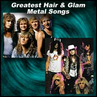 Hair Metal bands Def Leppard, Guns N' Roses