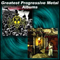 Album covers "Operation Mindcrime" and "Images & Words"