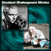 Scenes from the movies "Hamlet" and "Ran"