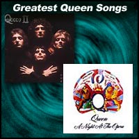 2 Queen album covers