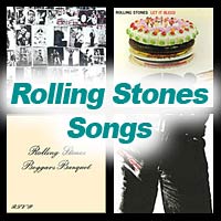 4 album covers by the Rolling Stones