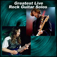 rock guitarists Eric Clapton, John Petrucci