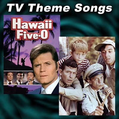 images from TV shows Hawaii Five-O and The Andy Griffith Show