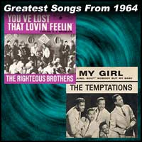 record cover art for You've Lost That Lovin' Feeling by Righteous Brotherss and My Girl by the Temptations