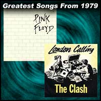 record cover art for Another Brick in the Wall, Part 2 by Pink Floyd and London Calling by The Clash