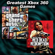 Images from Xbox 360 Games "Grand Theft Auto V" and "Red Dead Redemption"