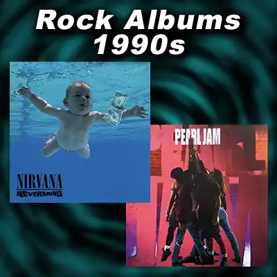 album covers Nevermind and Ten