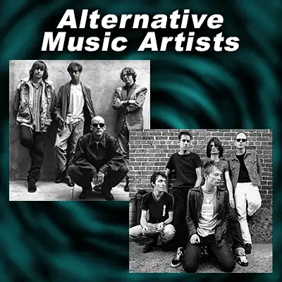 Alternative bands R.E.M. and Radiohead