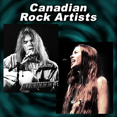 Greatest Canadian Rock Artists