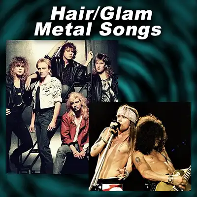 Hair Metal bands Def Leppard, Guns N' Roses