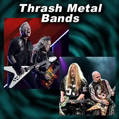 thrash metal bands Metallica and Slayer
