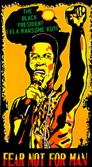Fela Kuti Black President poster