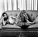 Fela Kuti on couch