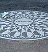 Strawberry Fields circle in New York