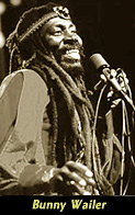 Reggae musician Bunny Wailer