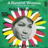 (You Make Me Feel Like) A Natural Woman Aretha Franklin single cover