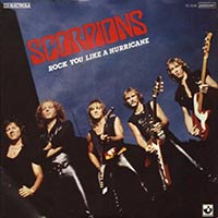 Rock You Like a Hurricane by Scorpions single cover
