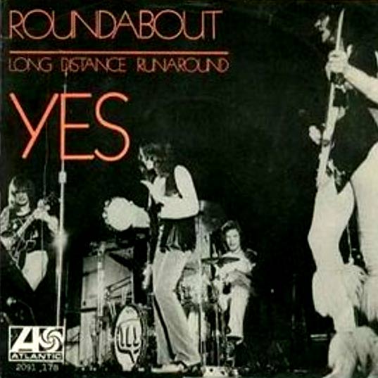 Single cover for Roundabout by Yes