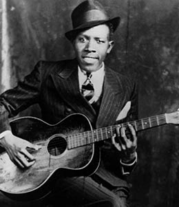 Blues artist Robert Johnson