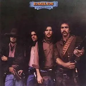 Desperado by the Eagles single cover sleeve