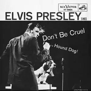 Don't Be Cruel - Hound Dog single cover