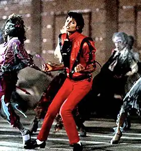 Michael Jackson in Thriller video