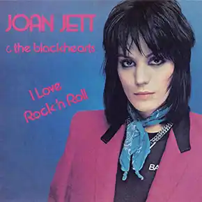 I Love Rock 'n' Roll by Joan Jett and The Blackhearts single cover