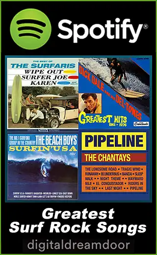 Spotify Surf Rock songs playlist link